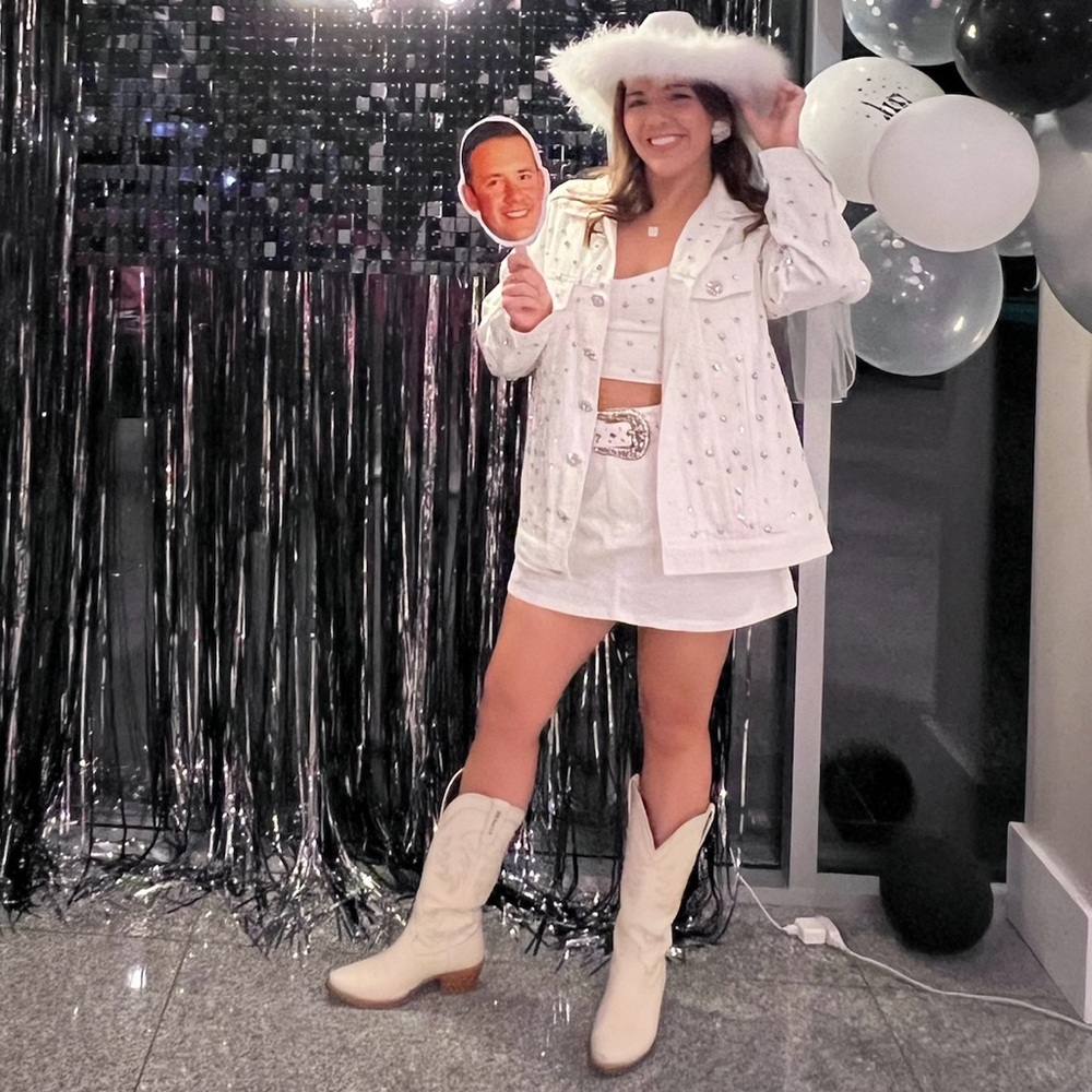 Show Me Your MuMu Getting Hitched Rhinestone Shania set